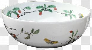 Mottahedeh & Company Porcelain Famille Verte Bowl Tableware - Large Transparent PNG