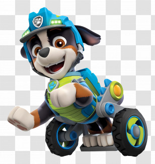 Paw Patrol - Cartoon Dog In Adventure Gear Transparent PNG