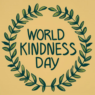World Kindness Day - World Kindness Day Wreath Illustration Transparent PNG