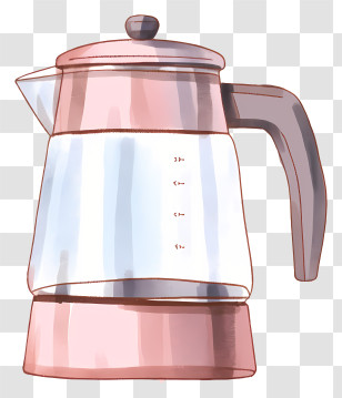 Teapot - Stylish Coffee Pot For Kitchen Use Transparent PNG