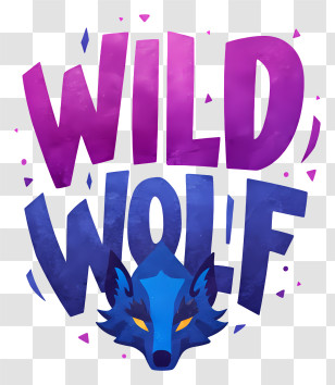 Wild Wolf - Wild Wolf Logo Transparent PNG
