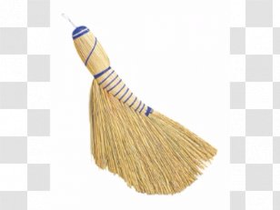 Brush Straw Rice Bristle Broom - Handbesen Transparent PNG