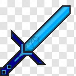 ThinkGeek Minecraft Next Generation Diamond Sword Player Versus Mod DB - Thinkgeek Foam - Word Transparent PNG