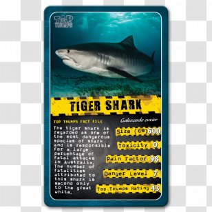 Shark Winning Moves Top Trumps Card Game - Organism Transparent PNG