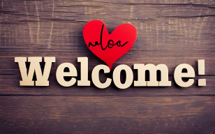 Welcome - Wooden Welcome Sign With Heart Transparent PNG