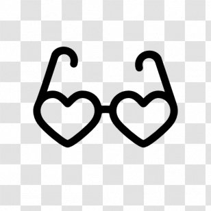 Sunglasses Eyeglass Prescription Heart Optician - Glasses Transparent PNG