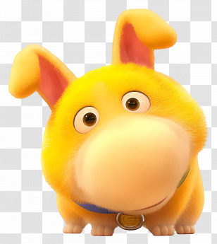 Oatchi - Adorable Yellow Dog Transparent PNG