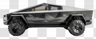 Cybertruck - Futuristic Pickup Truck Design Transparent PNG