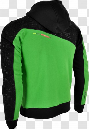Hoodie Polar Fleece Bluza Jacket - Sleeve Transparent PNG