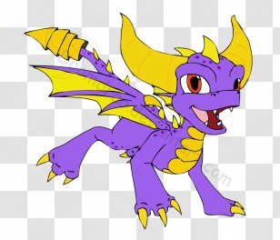 Skylanders: Spyro's Adventure Dragon Cartoon Clip Art - Skylanders Imaginators Transparent PNG