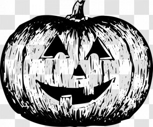 Halloween Background Black - Gourd - Smile Food Transparent PNG