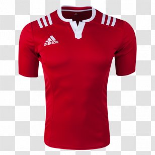 Rugby Shirt T-shirt France National Union Team Adidas Jersey - Sportswear - Uniform Transparent PNG