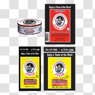 Jerky Barbecue Pork Loin - Logo Transparent PNG