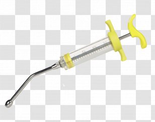 Syringe Luer Taper Plastic Nylon Reuse - Heart Transparent PNG