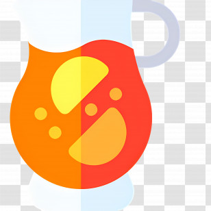 Sangria - Orange Juice In Pitcher Transparent PNG