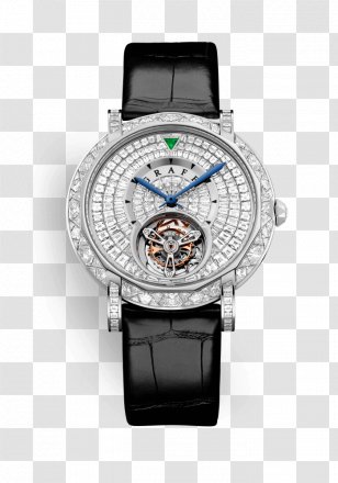 Graff Diamonds Watch Strap Tourbillon - Diamond Transparent PNG