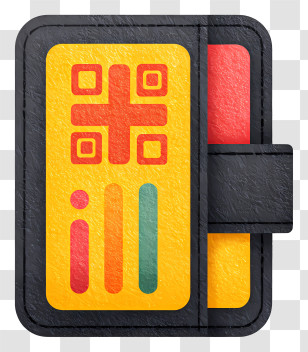 Mobile Wallet Icon - Colorful Wallet Payment Icon Transparent PNG