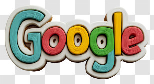Google Logo - Colorful Google Logo Design Transparent PNG