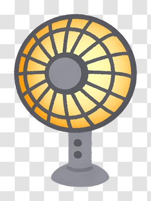 Icon - Warm Electric Heater For Cozy Winter Transparent PNG