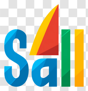 Sail Logo - Colorful 'Sail' Logo Transparent PNG