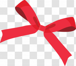 Red Ribbon Propeller Logo Material Property Transparent PNG