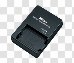 Nikon D3100 Battery Charger Df Coolpix P7000 D300S - Camera Transparent PNG