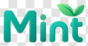 Mint Logo - Mint Green Leaf Logo Transparent PNG