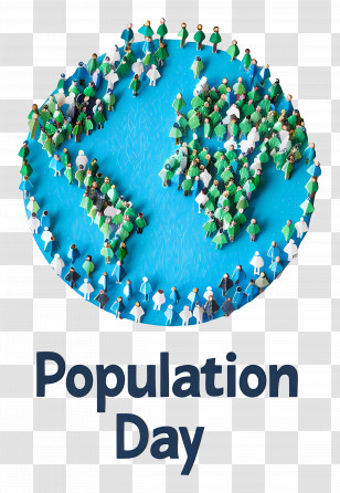 World Population Day - Population Day Celebration Transparent PNG
