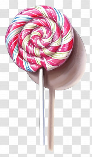 Colorful Lollipop - Colorful Swirl Lollipop Transparent PNG