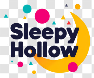 Sleepy Hollow - Sleepy Hollow Playful Lettering Transparent PNG