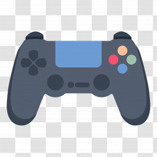 Game Controller - Dark Game Controller For Gaming Sessions Transparent PNG