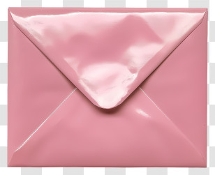 Pink Envelope - Shiny Pink Envelope For Special Messages Transparent PNG