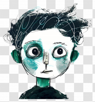 Child - Abstract Boy Illustration Transparent PNG