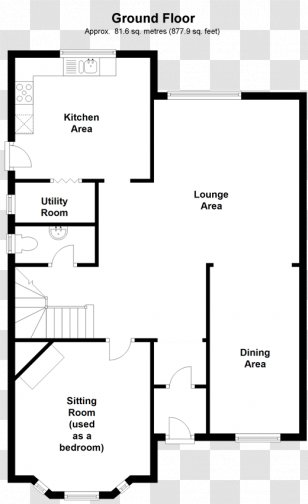 Floor Plan 800 Carlyle Apartment Emerald Isle Renting - Bedroom Transparent PNG