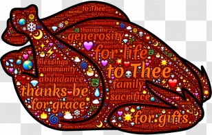 Turkey Meat Thanksgiving Dinner Day - Celebration Transparent PNG