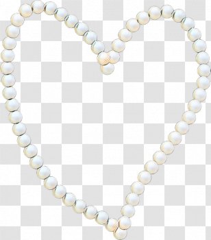 Pearl Body Jewelry Jewellery Fashion Accessory Heart - Making Religious Item Transparent PNG