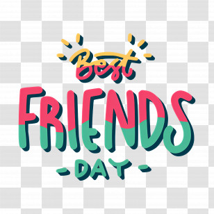 Friendship Day - Best Friends Day Transparent PNG