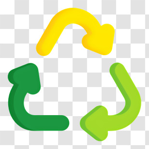 Recycling Logo - Eco-friendly Recycling Symbol Transparent PNG