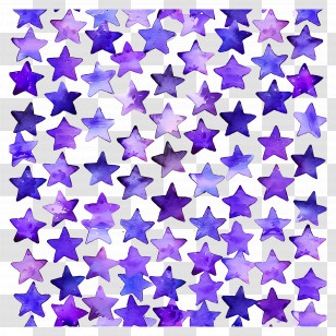 Purple Background - Purple Star Pattern Transparent PNG