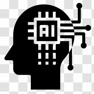 Artificial Intelligence - Artificial Intelligence Icon In Black Style Transparent PNG