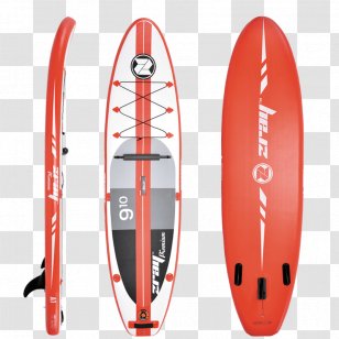 Standup Paddleboarding I-SUP Inflatable - Surfing - Paddle Transparent PNG