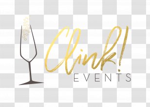 Clink! Events Wedding Planner Donnell Crear Photography Logo - Text - Corporate Transparent PNG