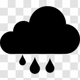 Rain Symbol Cloud - Weather Transparent PNG