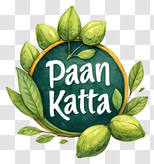 Paan Katta - Paan Katta Green Logo Transparent PNG