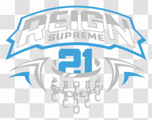 Reign Supreme 21 - Reign Supreme Basketball Logo Transparent PNG