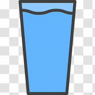 Water Glass - Glass Of Water For Hydration Transparent PNG