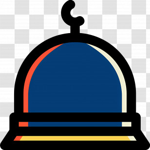 Mosque Dome - Hotel Service Bell Transparent PNG