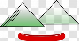 Clip Art - Triangle - Canoeing And Kayaking Transparent PNG