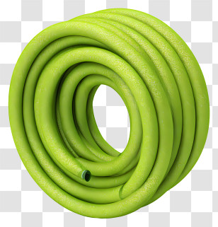 Garden Hose - Green Garden Hose For Outdoor Use Transparent PNG