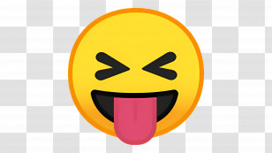 Tongue Out Emoji - Playful Tongue Out Emoji Transparent PNG